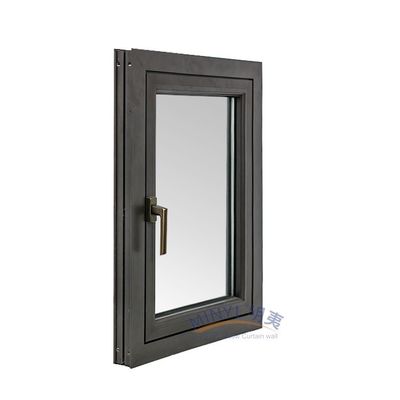 1.4mm Espessura do perfil Casamento Janela Design durável e funcional para supermercado