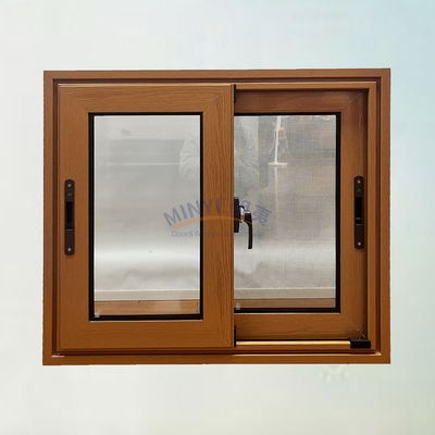 Janela deslizante de estilo de design pós-moderno para casa e escritório Função à prova de vento
