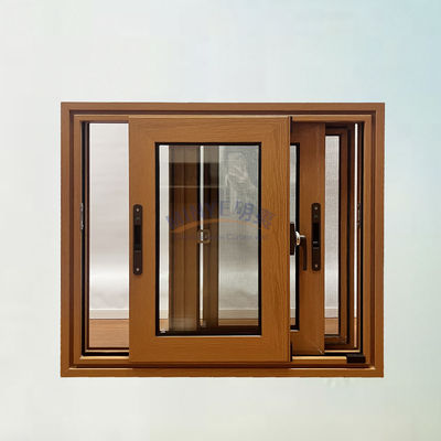 Janela deslizante de estilo de design pós-moderno para casa e escritório Função à prova de vento