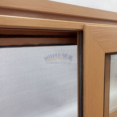 Janela deslizante de estilo de design pós-moderno para casa e escritório Função à prova de vento
