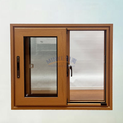 Janela deslizante de estilo de design pós-moderno para casa e escritório Função à prova de vento