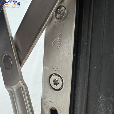 Função à prova de vento Customizado Moderno Telhado de vidro duplo Janela de balanço abertura vertical