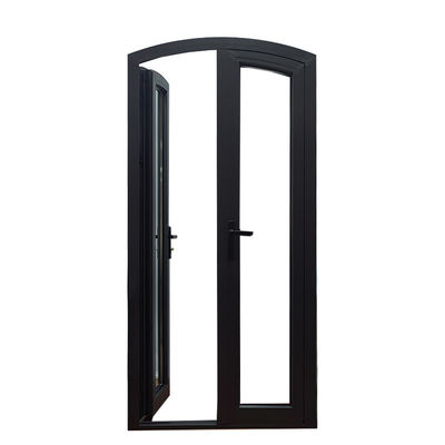 Portão de casamento de entrada frontal de cor personalizada para casa e comercial em liga de alumínio