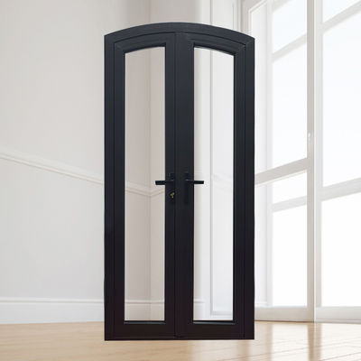 Portão de casamento de entrada frontal de cor personalizada para casa e comercial em liga de alumínio