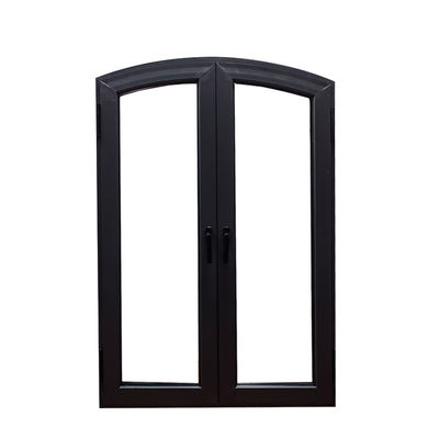 /Alemanha/Itália Ferramenta de perfis metálicos Janela de arco preto e branco para construção