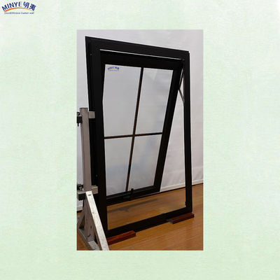 Ótima resistência à corrosão Janela de toldo de alumínio com alta resistência e design moderno