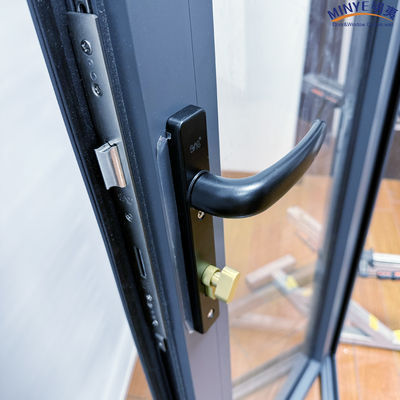 Modern Design Thermal Break Alumínio Alloy Casement Portas em Branco para e compradores