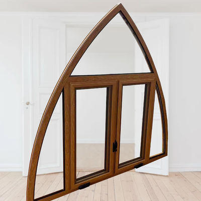 Moderno Design resistente ao vento Alumínio Armazém de Liga Vertical Swing Janela de Abertura para o mercado