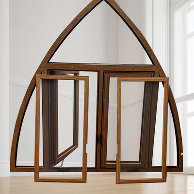 Moderno Design resistente ao vento Alumínio Armazém de Liga Vertical Swing Janela de Abertura para o mercado