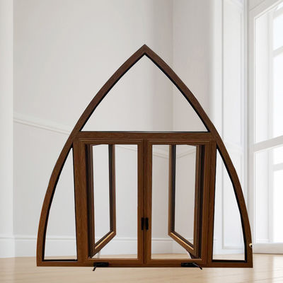 Moderno Design resistente ao vento Alumínio Armazém de Liga Vertical Swing Janela de Abertura para o mercado