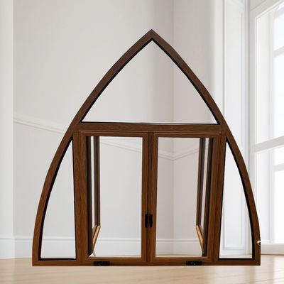 Moderno Design resistente ao vento Alumínio Armazém de Liga Vertical Swing Janela de Abertura para o mercado