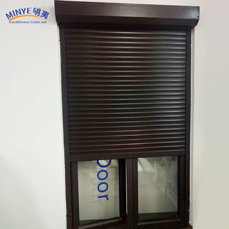 110V/220V/230V/380V Motor estilo moderno Automático Roller Shutter Alumínio Garagem Porta