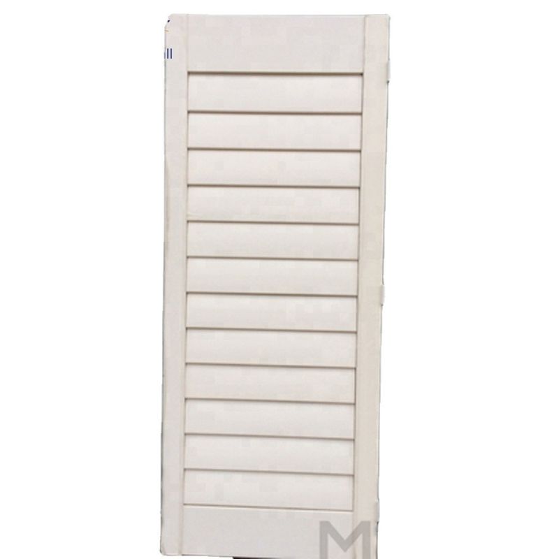 Alemanha Hardware Vertical Louver Tilt Rod e PVC Shutter Design para necessidades personalizadas