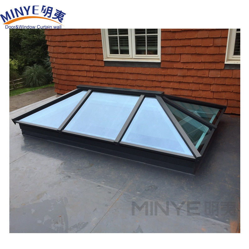 Sombra de janela de telhado pendurada aberta COVERTA DE ALUMINIO COVERTA DE ALUMINIO SILVER de telhado com 5MM 9A 5MM vidro