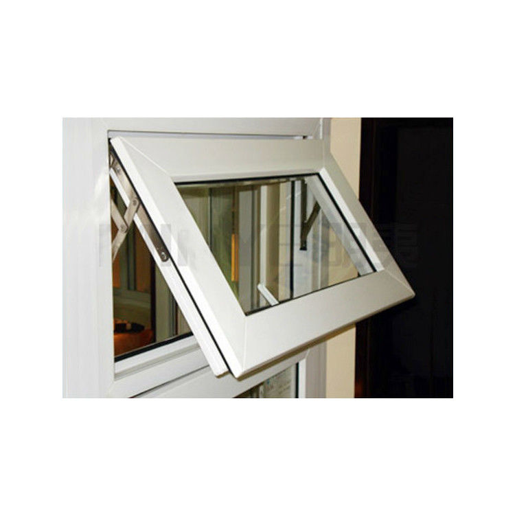 Janela e porta de vinil americano de cor branca com material de moldura de plástico
