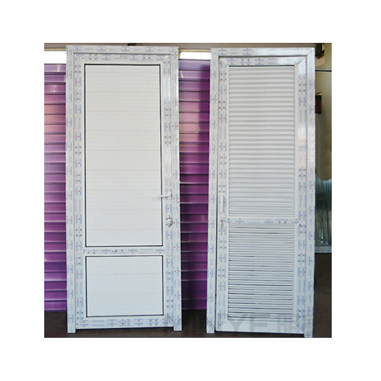 Hardware alemão UPVC Louver Design de porta sem trilha para posição exterior e casa