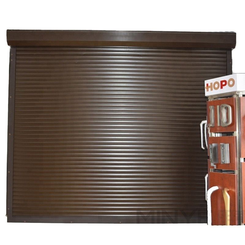 Solução de sombreamento comercial Portas de rolos de alumínio Portas de rolos para espaços de sala de estar