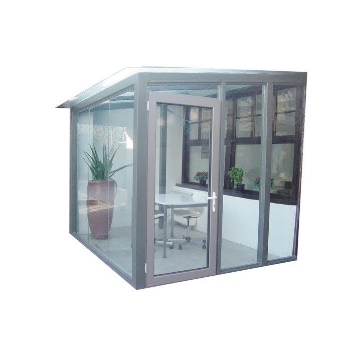 Preço acessível Triangle Roof Molding Portátil Usado Lowes Solarroom para resistência ao vento 4000 Pa