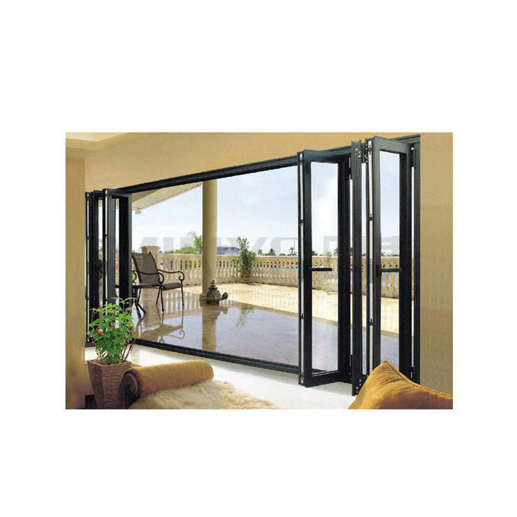 Projeto de melhoria de casa de design moderno abertura lateral PVC porta principal deslizante