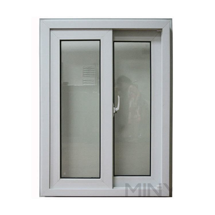 Posição comercial Cores personalizadas Janela deslizante UPVC com sistema de massa de fibra de vidro