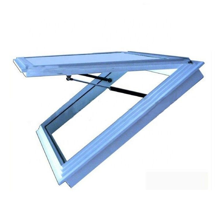 Top hardware chinês de vidro de vidro duplo de alumínio telhado janela superior para apartamento de energia