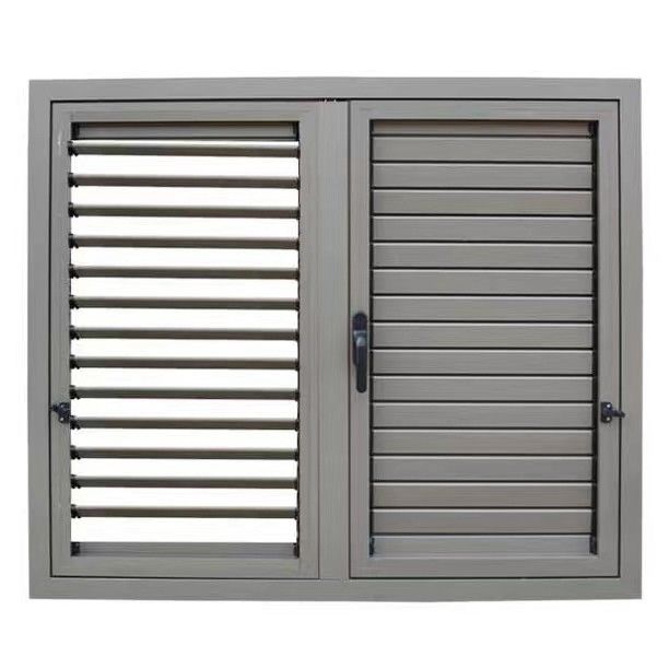 Louver Handle Cranking Shutter com estrutura de liga de alumínio e cores personalizadas