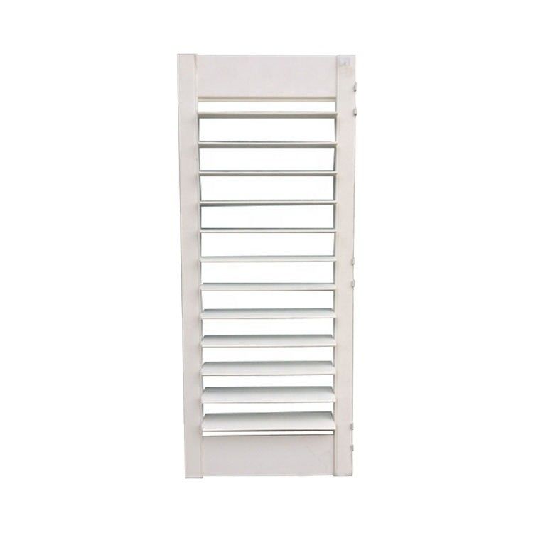 Moderno Design Alumínio Ligação Louvre Quadro para Popular Estilo Louver Breezeway Interior