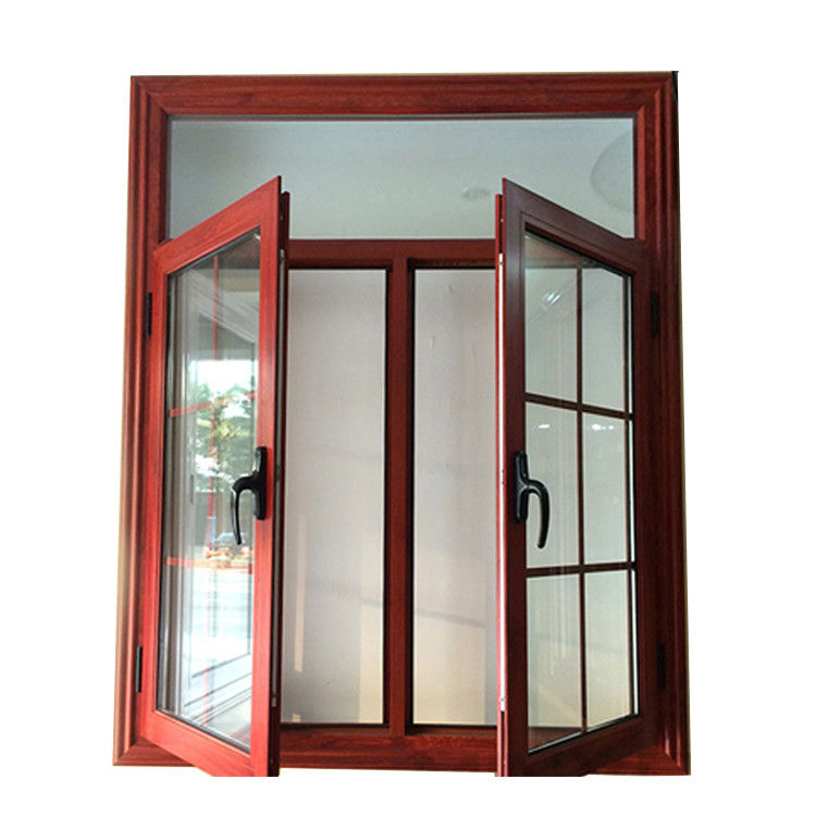 Moderno Design Casa de vidro janelas e portas de alumínio lado pendurado Janela com vidro endurecido
