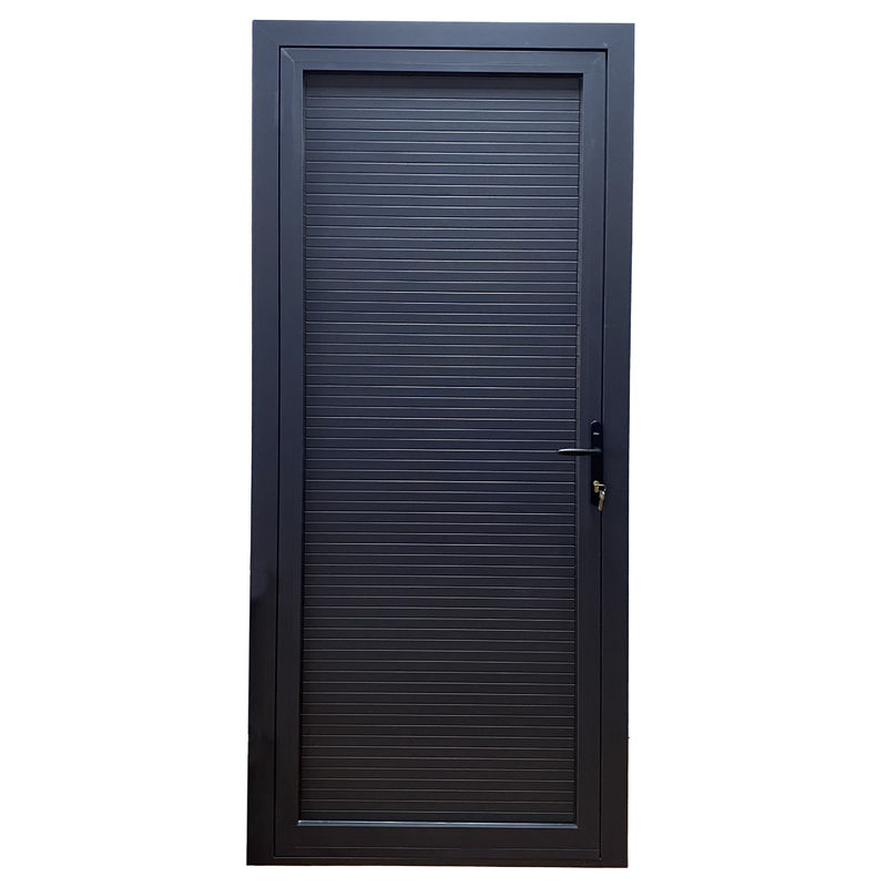Estilo de Design Moderno Placa de Alumínio Cinza Porta Única para Portas de Casamento