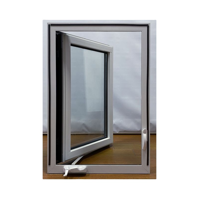 1.2mm Reforço de aço Fibra de vidro Ecrã de rede Vinyl Casement janelas e portas