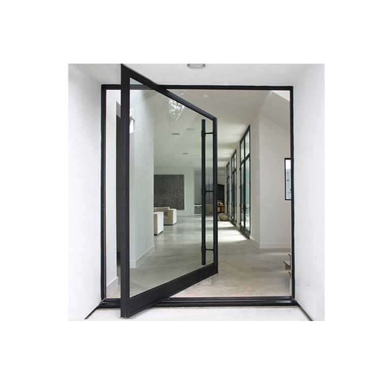 Função de segurança Piso de aço inoxidável Porta exterior de mola Design para porta dianteira dupla