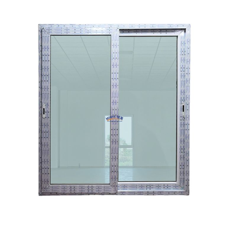 Economize energia vidro duplo temperado UPVC PVC janelas deslizantes para pátio vidro de vinil