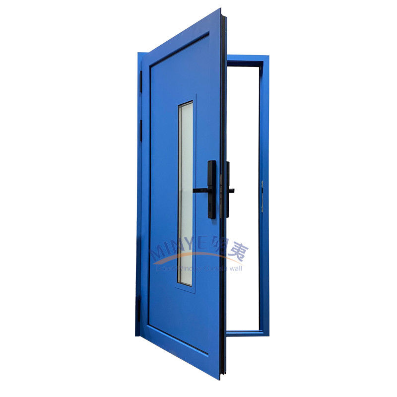 Porta de entrada de alumínio de liga francesa anti-roubo perfeita para casa ou negócios