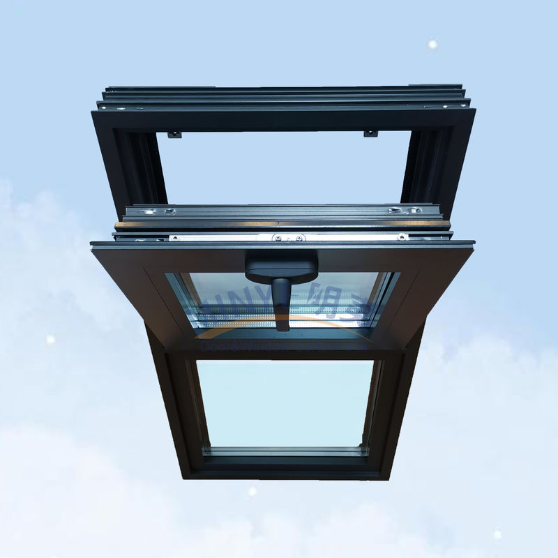 Janela inclinada de estilo swing aberto A escolha ideal para melhor ventilação e estética